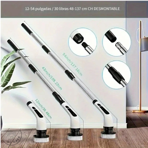 CEPILLO DE LIMPIEZA ELECTRICO 7 EN 1