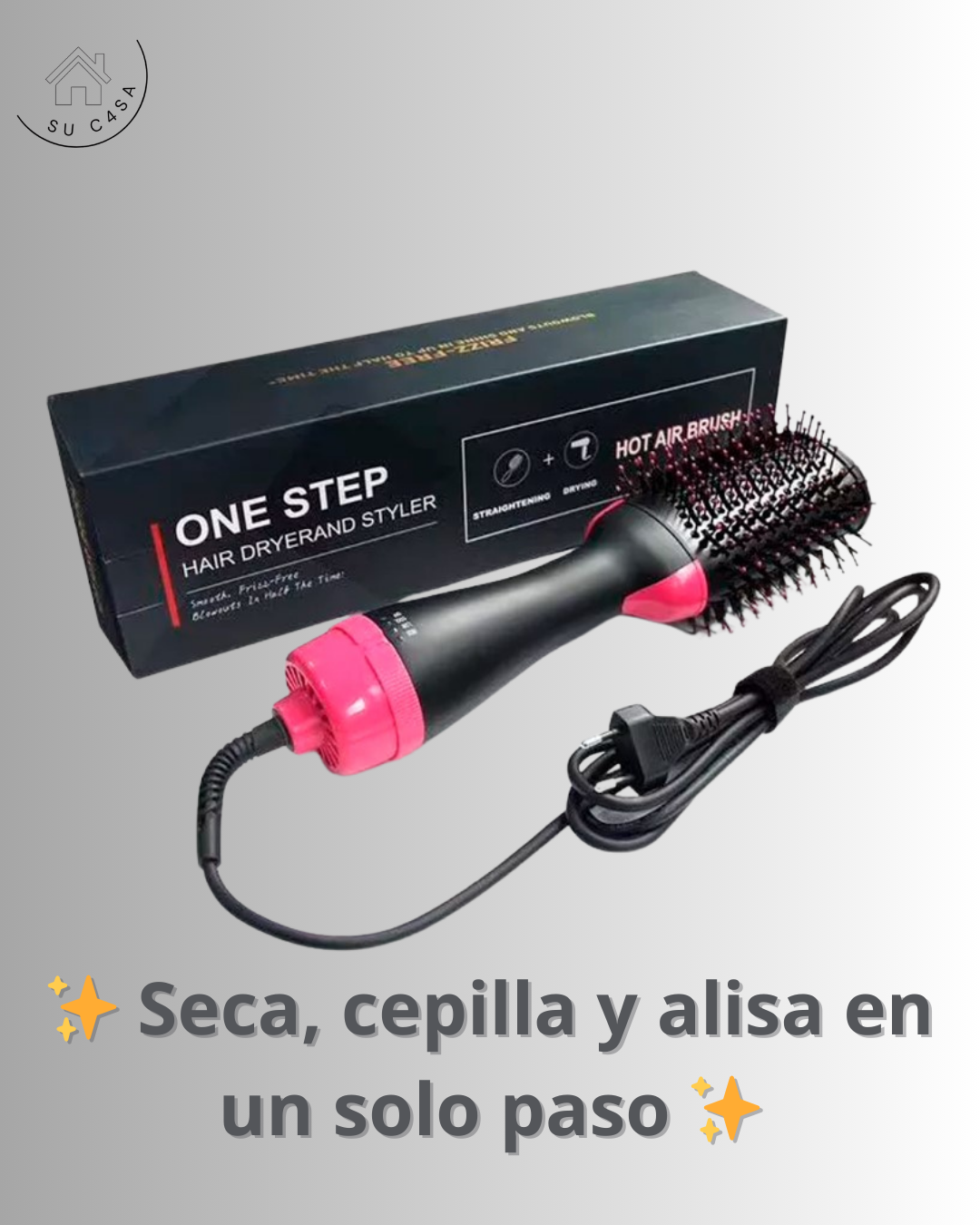CEPILLO PARA CABELLO 3 EN 1