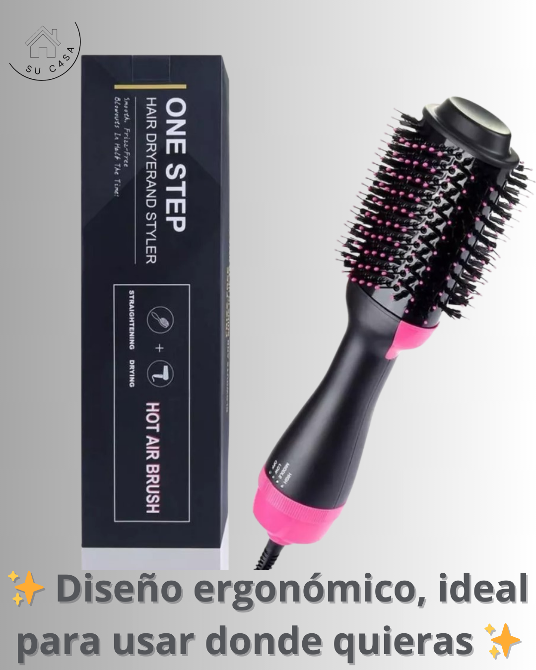 CEPILLO PARA CABELLO 3 EN 1