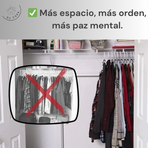 18 TRIÁNGULOS ORGANIZADORES DE ROPA