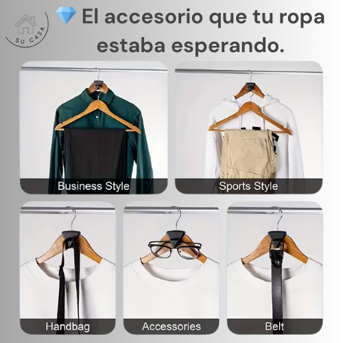 18 TRIÁNGULOS ORGANIZADORES DE ROPA